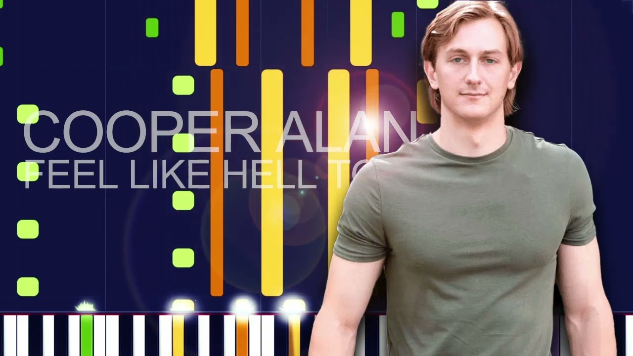 Cooper Alan - FEEL LIKE HELL TODAY (PRO MIDI FILE REMAKE) - "in the style of"