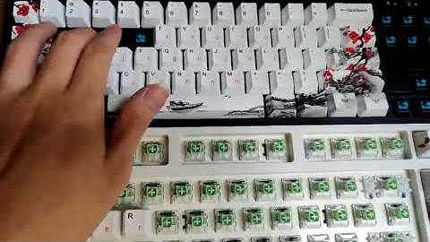 Kailh box Jade vs Cherry MX blue