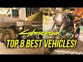 Top 8 BEST &amp; FASTEST New Vehicles in Cyberpunk 2077 Phantom Liberty