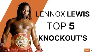 Lennox Lewis Top 5 Knockouts | TBOB | #Boxing #LennoxLewis