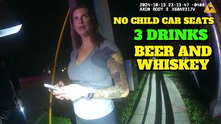 DUI Crash with Her Kids in the Car - Jupiter, Florida
