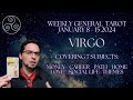 Virgo Weekly General Tarot Reading January 8th -15th 2024