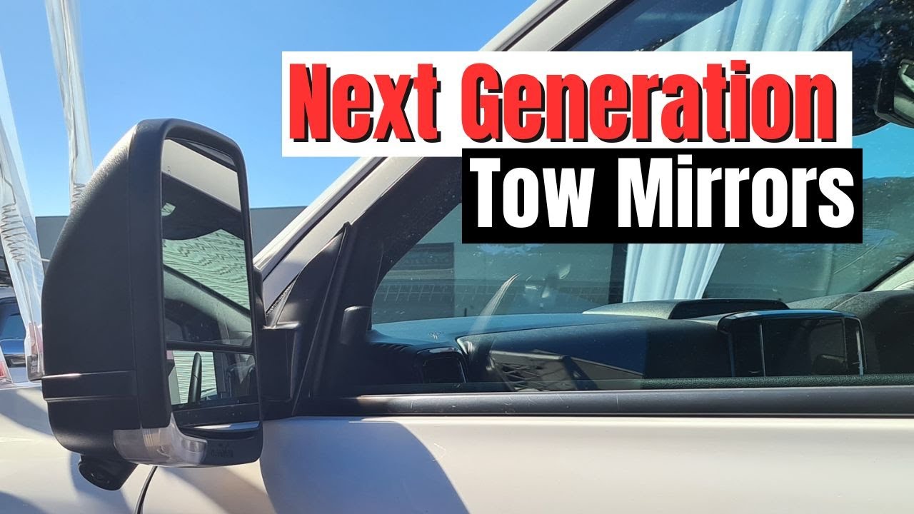 Clearview Next Generation Towing Mirrors Ford Ranger 