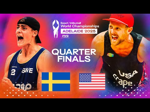 Hölting Nilsson Andersson E Vs Schalk Shaw World Championships 2025 Highlights Quarter Final