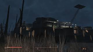 Fallout 4 - Стройплощадка в Мерквотер (Стройка без модов)