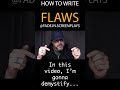 How to Write Great Character Flaws! #shorts #screenwriting #spiderverse