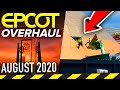 EPCOT CONSTRUCTION IS BACK! 🚧 - August 2020 Progress Update