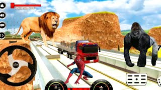 Indian Truck Cargo Driving 3D -  Mountain Heavy Truck Drive Simulator - Android GamePlay screenshot 4