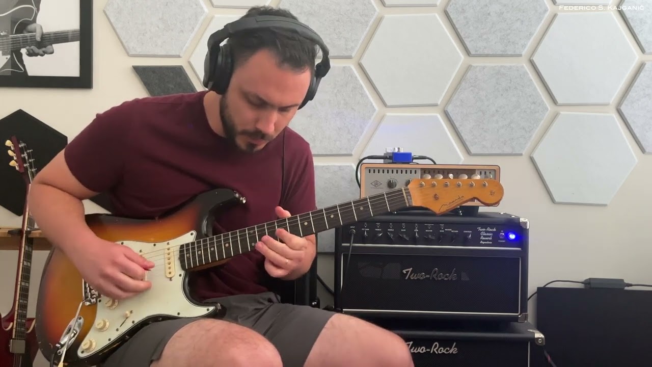 Klon KTR + Vemuram Jan Ray + Klein 59 pickups + Two Rock Classic