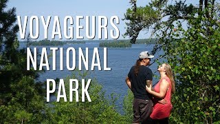 Kayaking in Voyageurs National Park, Minnesota