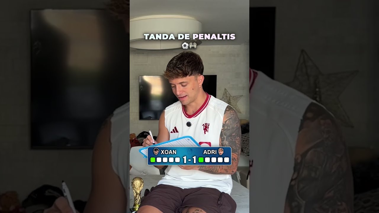 Tanda de Penaltis 🆚 Xoan Ramos 🔥⚽ #shorts #futbol