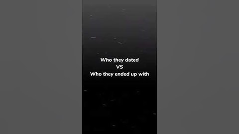 Who they dated VS Who they ended up with | MSA edit | #msa #edit #dating #shorts