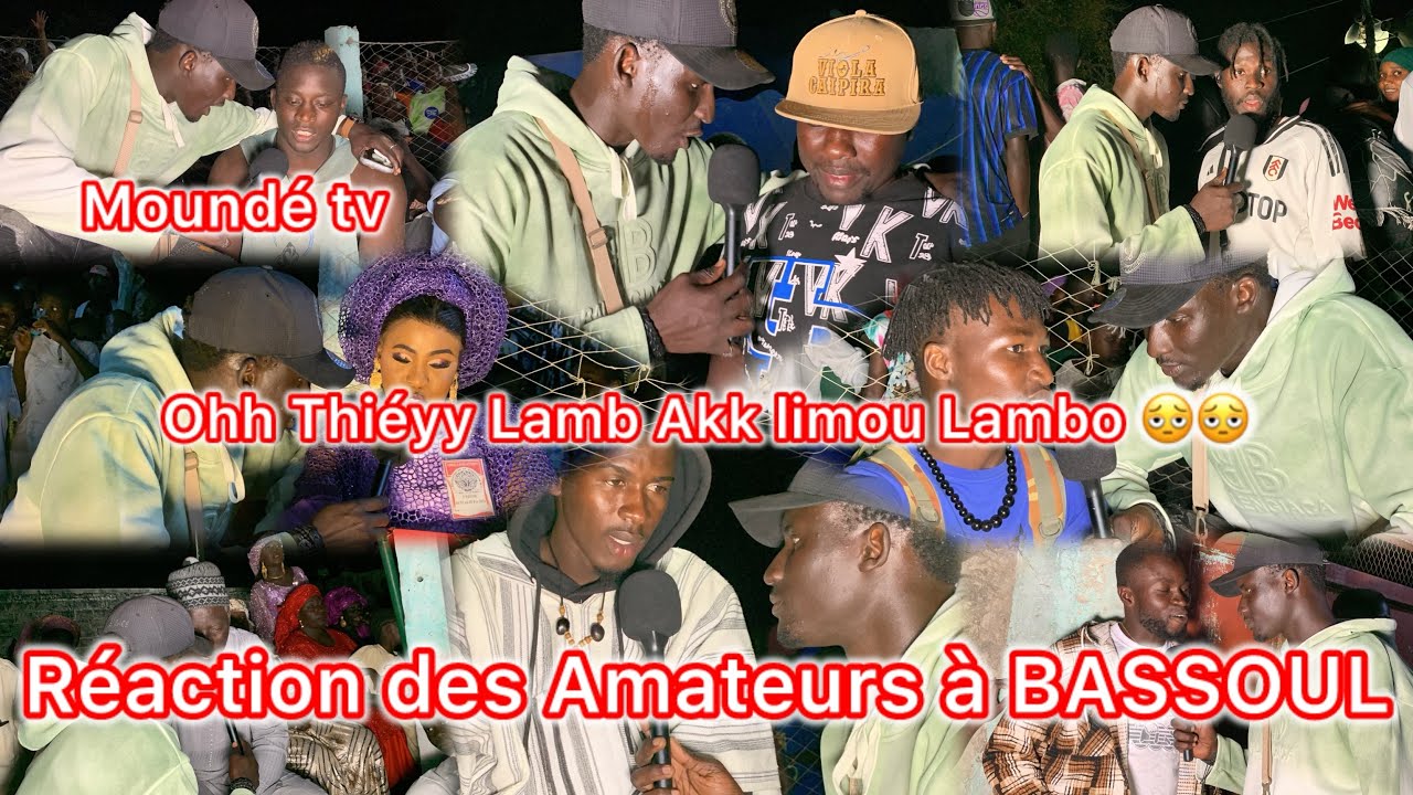 Réaction des Amateurs à BASSOUL le 08 Février 2026 Ohh 😲 Lou Graw MBAYE ORDI Moy Sama Mbeur 🔥
