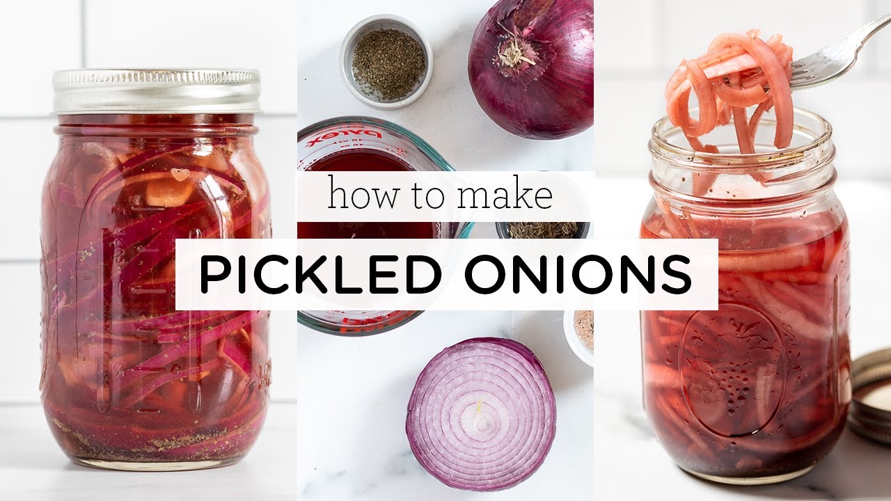 HOW TO MAKE PICKLED ONIONS ‣‣ quick & easy YouTube