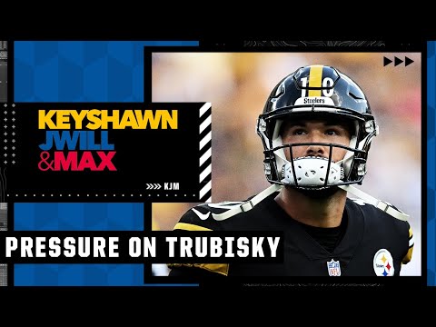 The pressure mitch trubisky is feeling with kenny pickett waiting to play for the steelers | kjm