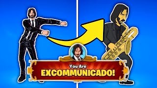 How to Survive "EXCOMMUNICADO" | Complete All 12 John Wick quests Fortnite (confidential contract)