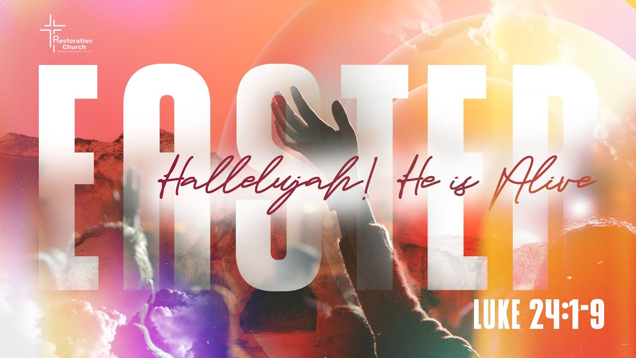 Hallelujah, He is Alive - Luke 24:1 - YouTube