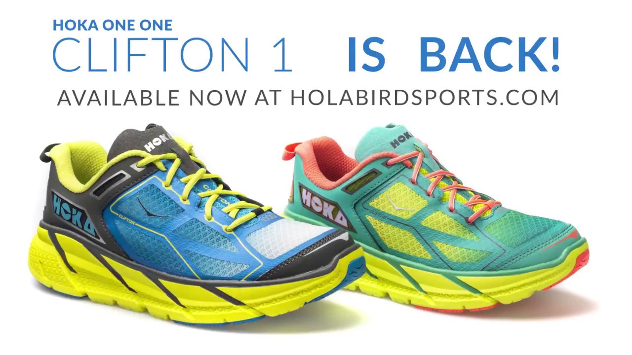 The Hoka One One Clifton Returns - YouTube