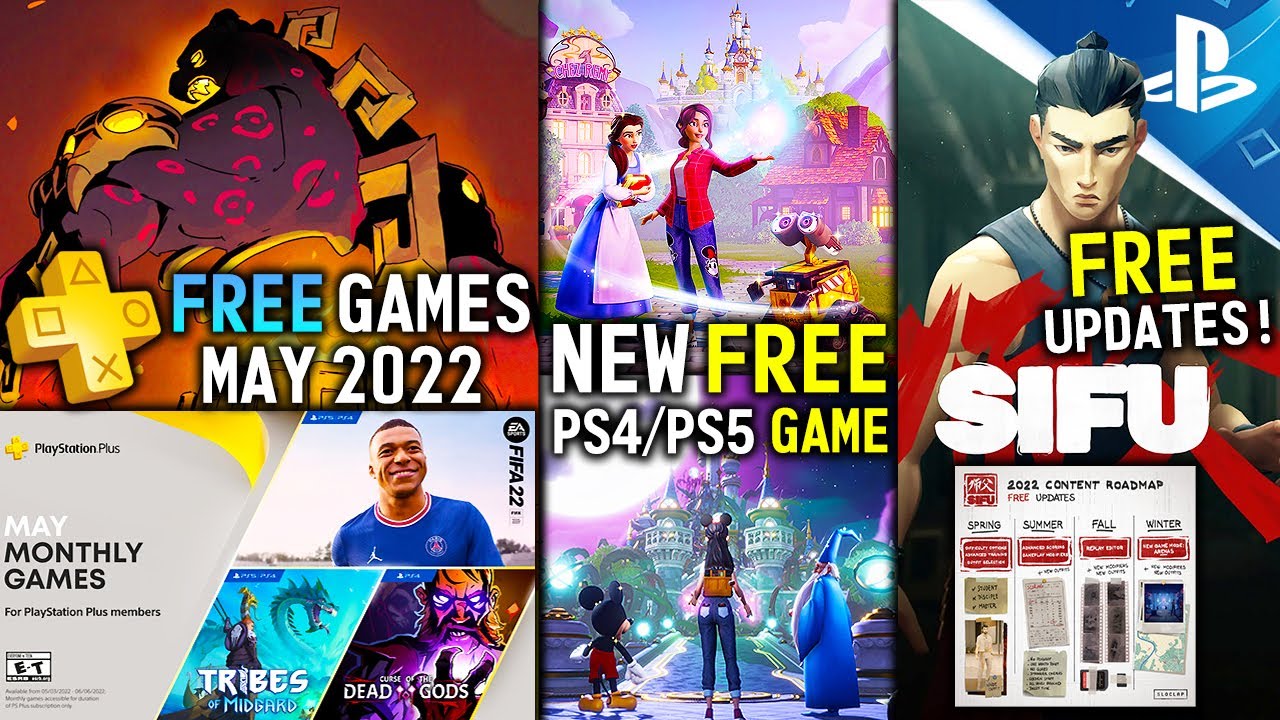 PS Plus May 2022 FREE PS4/PS5 Games Revealed, New FREE PS4/PS5 Game