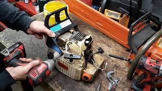 Stihl 039 / ms390 rebuild part 1. (Teardown)