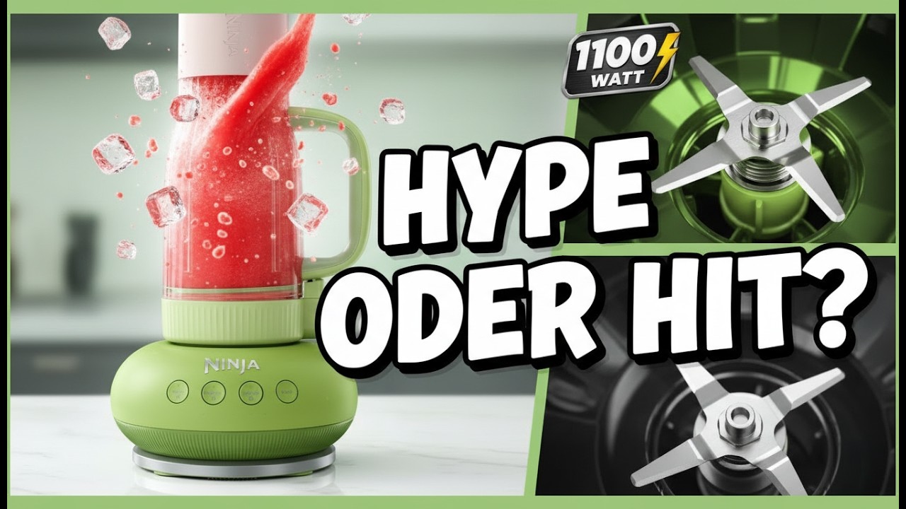 Ninja BlendBoss Test: Power-Mixer im Kaugummi-Look? 🍉🥤 (Ehrliche Analyse)