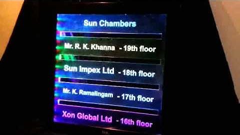 Building Directory  (Video 1)