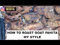 Roasting Goat Meat with Spices | A Kenyan Sunday Tradition In Texas