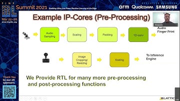 tinyML Summit 2021 Partner Session: Tiny and Flexible ML with Lattice FPGA