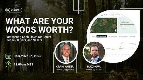 What are Your Woods Worth? Forecasting Forest Values Webinar