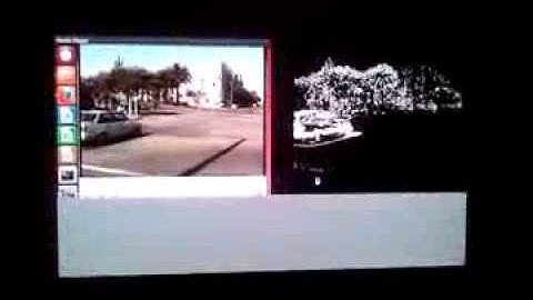 Motion detection in VGA video (640x480) on ZC702 (Zynq FPGA), First version.