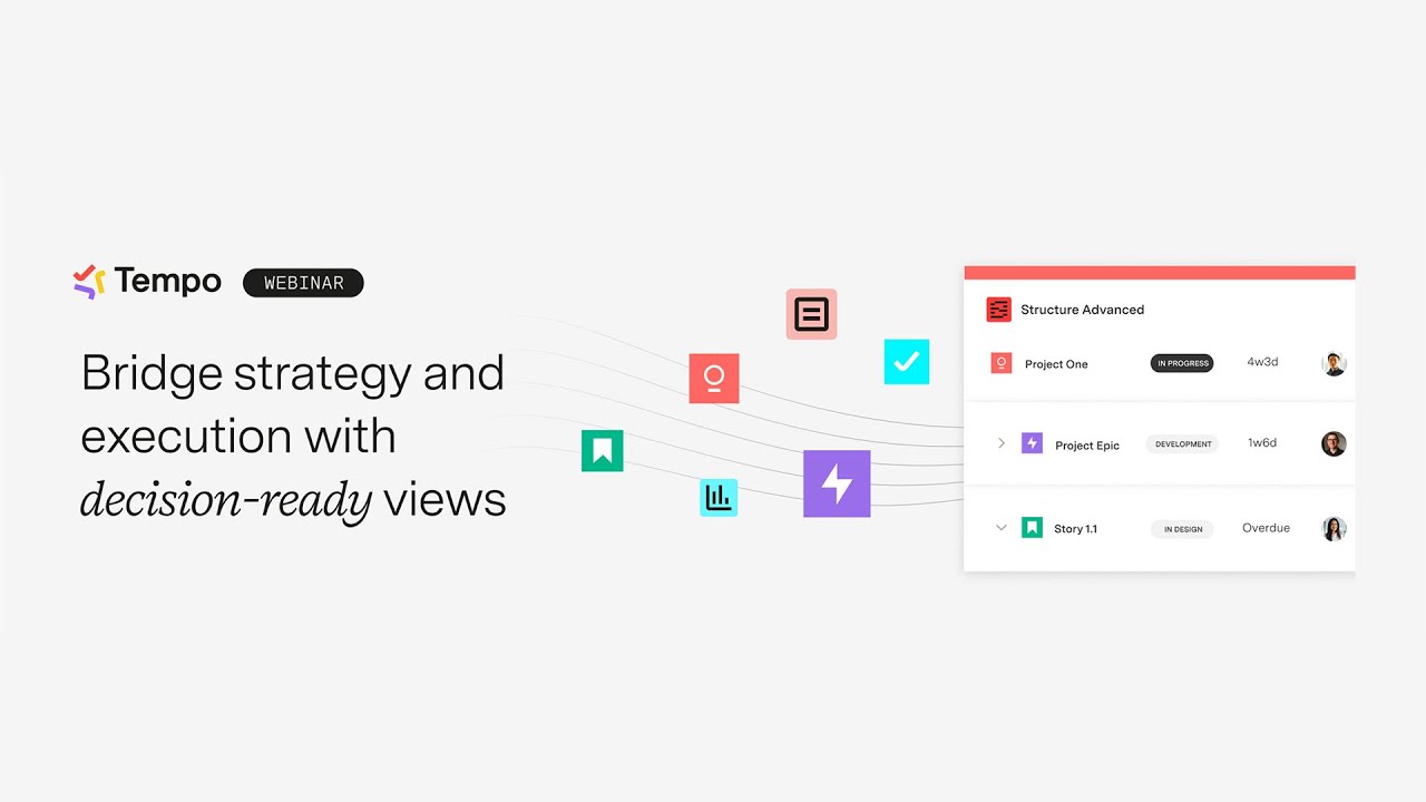 Webinar: Bridge strategy and execution with decision-ready views - YouTube