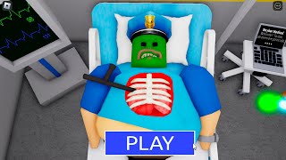 New Update HOSPITAL OPERATION MODE! What's INSIDE BARRY'S PRISON RUN!? Roblox Obby Walkthrough