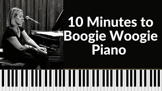 10 Minutes To Boogie Woogie Piano - Quick And Easy Free Download