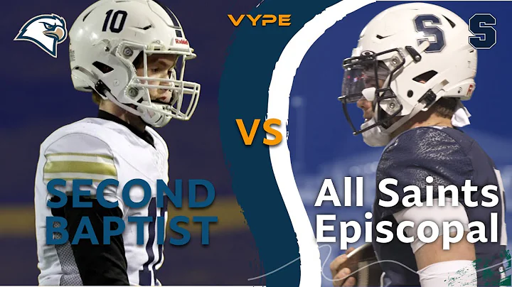 TAPPS Division II State Championship | All Saints Episcopal vs Second Baptist School