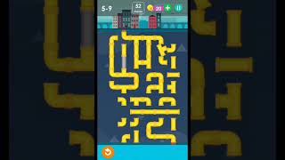Smart puzzles pipes very hard level 9 #how to solve pipes level 5-9