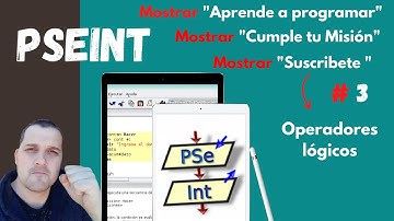 📲💻#Programación #Pseint 👉Operadores Lógicos "👈