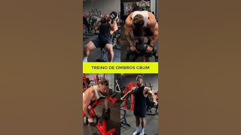 Poderoso Treino de Ombro do Cbum #shorts