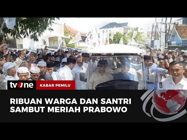 Prabowo Sowan ke Ponpes Zainul Hasan Genggong | Kabar Pemilu tvOne class=