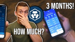 How Much Crypto Did I EARN In 3 Months with Crypto com? REVEALED Review MCO CRO LINK BNB