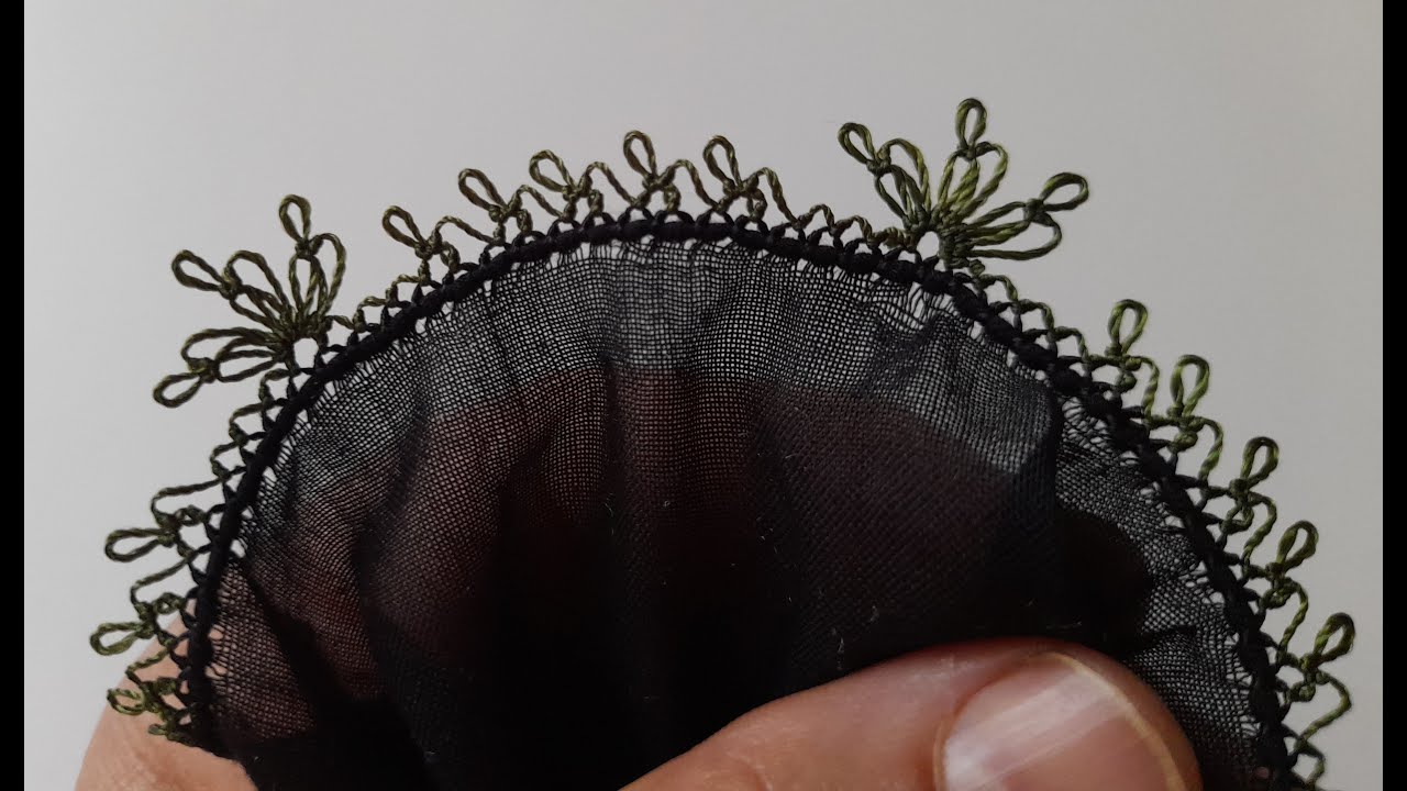 İğne Oyası Modeli(Needle Lace) YouTube