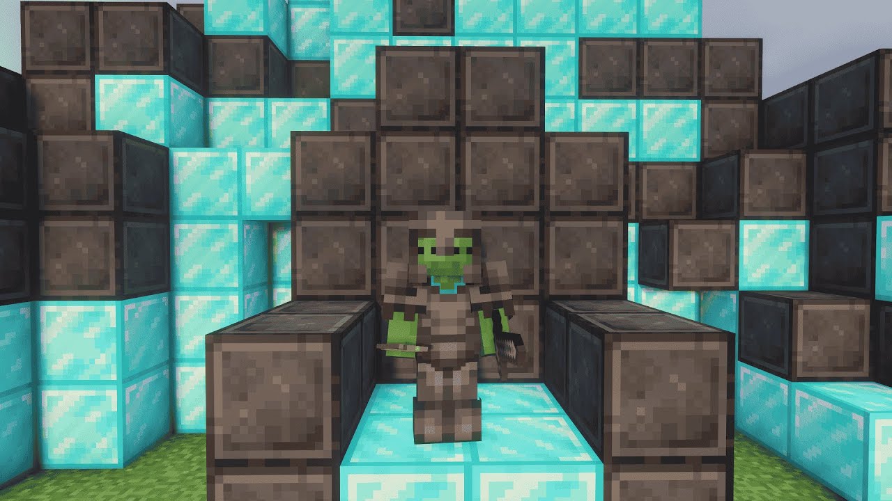 Minecraft Manhunt But Zombies Drop OP LOOT - YouTube