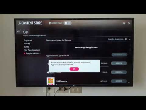 Aggiornare automaticamente o manualmente le APP su Smart TV LG | GiovaTech