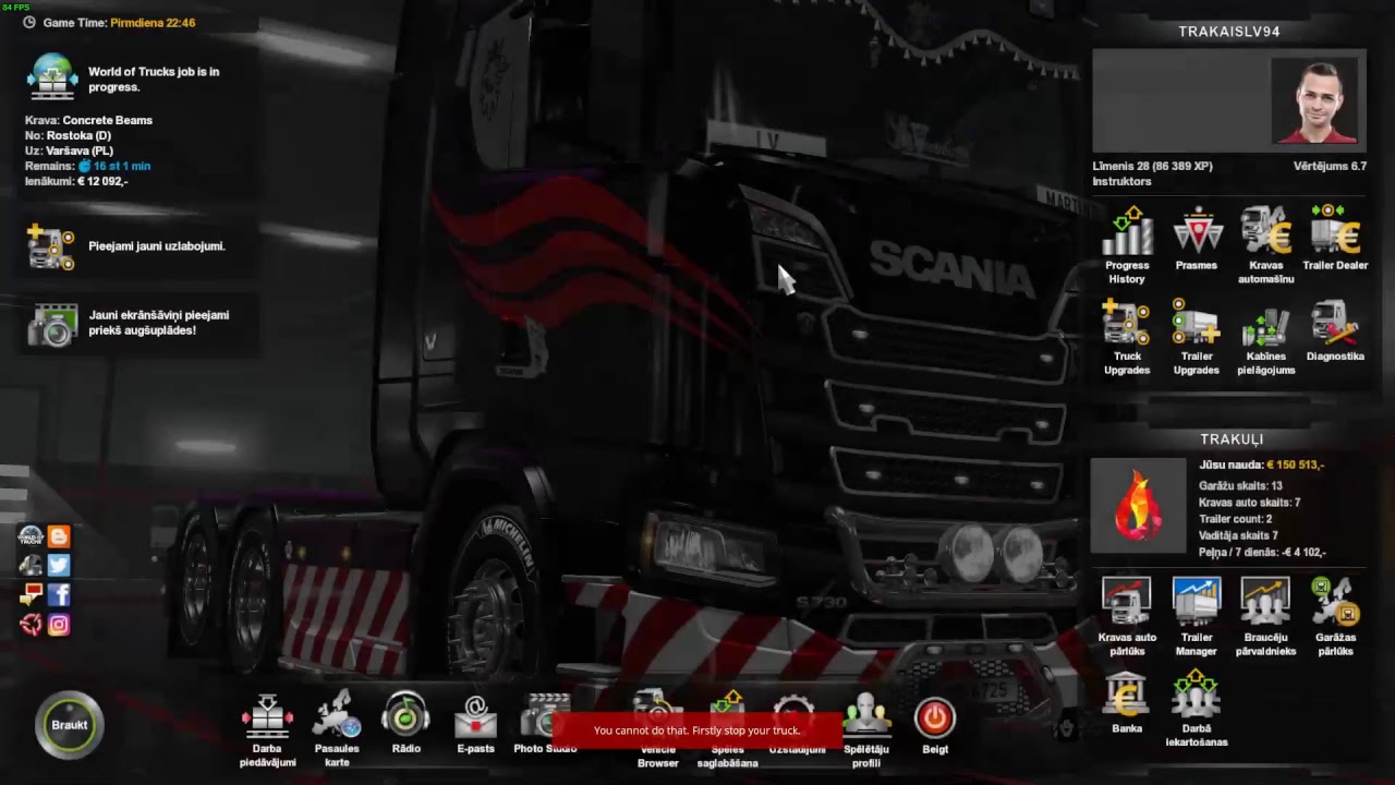 ETS 2 (Baltic) (Baltijas valstim pabrauks)