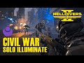 Helldivers 2 – Solo Illuminate Battle in the City | Full Clear | Deathless | Max Difficulty