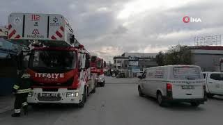 Gebzedeki Orman Entegre Fabrikasında Yangın