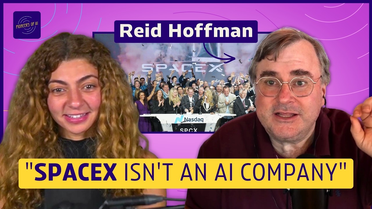 Reid Hoffman on what's real and what's hype in AI | Pioneers of AI