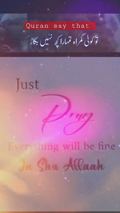 Just Pray Everything Will Be Fine shorts trending quran love viral elsa-kennedy