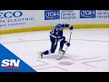 Steven Stamkos Rifles Home Power Play Goal On A Victor Hedman Assist