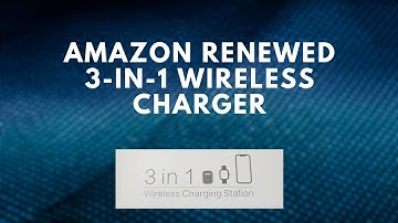 The Phelinta 3-in-1 wireless charger from Amazon renewed.