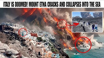 1 minuut geleden!! De Etna is gescheurd en in zee gestort! Wetenschap zoekt naar antwoorden!